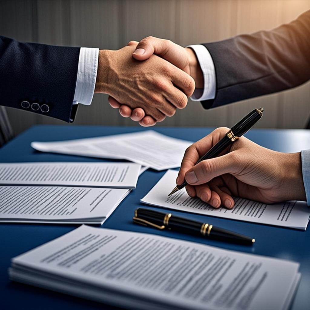 Employment Contract Signing